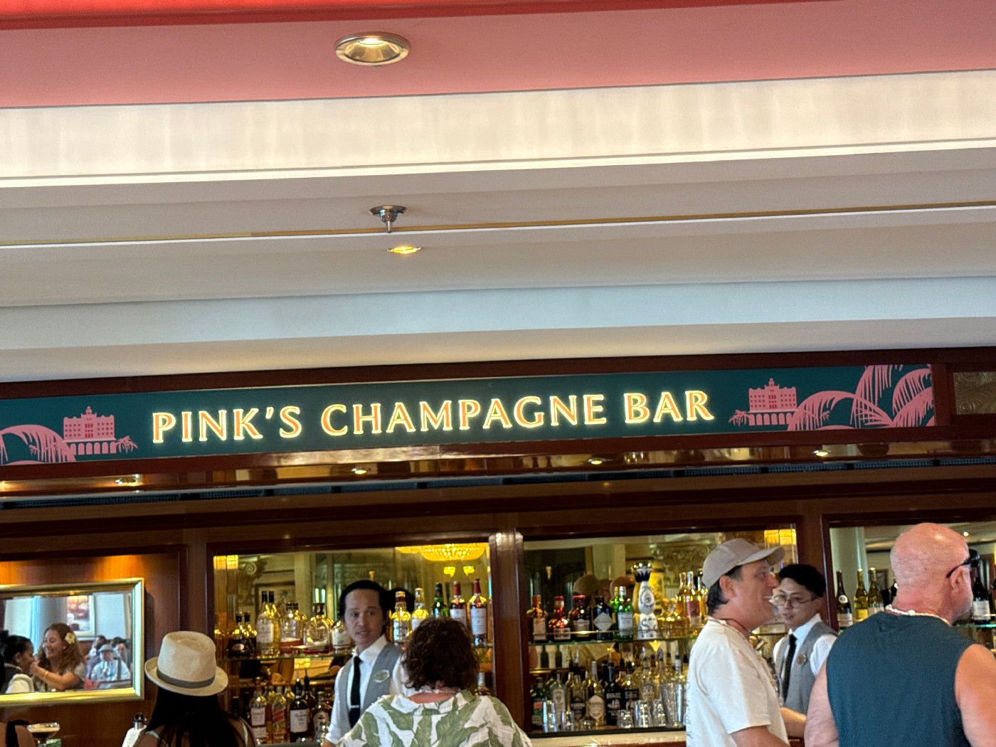 Pink's Champagne Bar - Pride of America