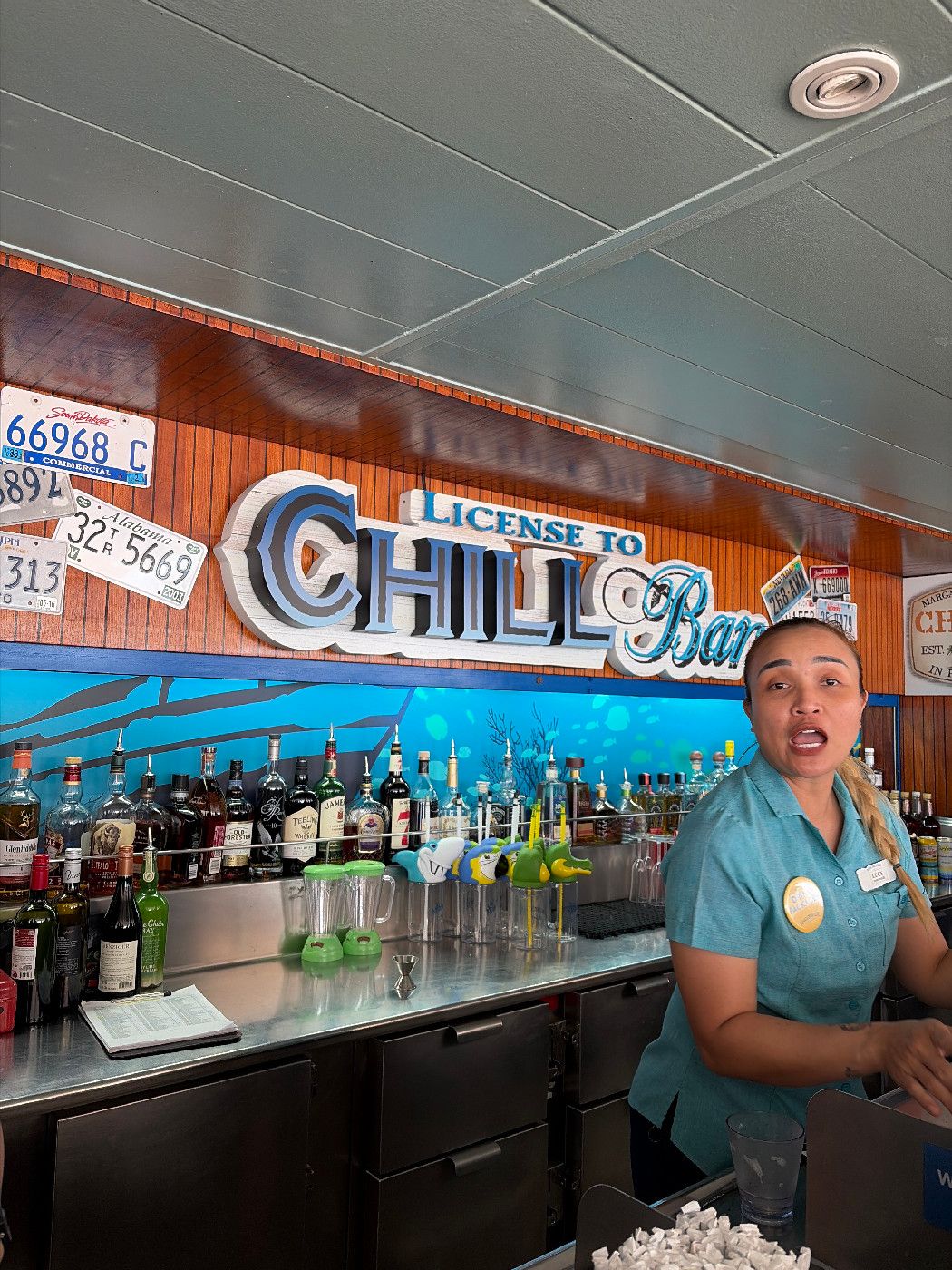 License to Chill Bar - Margaritaville Paradise