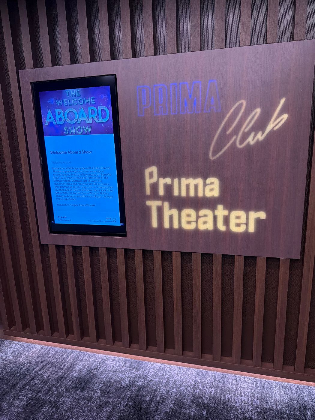 Prima Theater & Club - Norwegian Prima