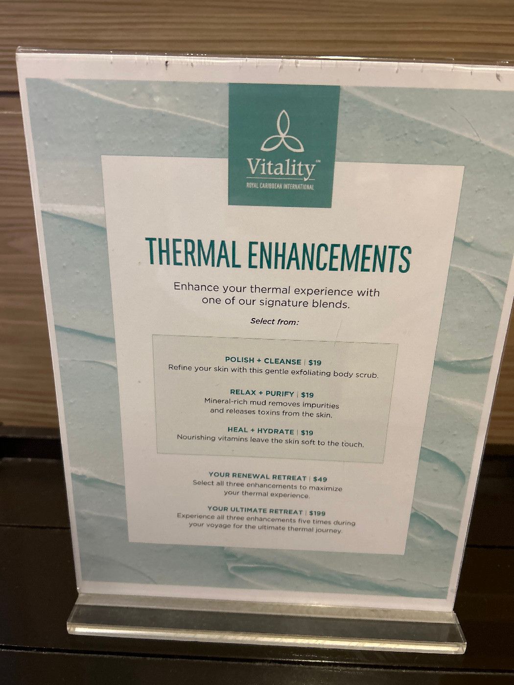 Vitality Spa & Fitness Center - Quantum of the Seas