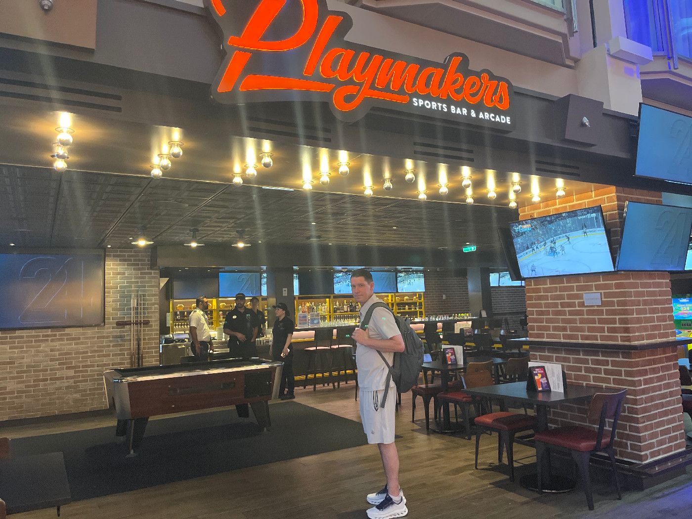 Playmakers Bar & Arcade - Navigator of the Seas