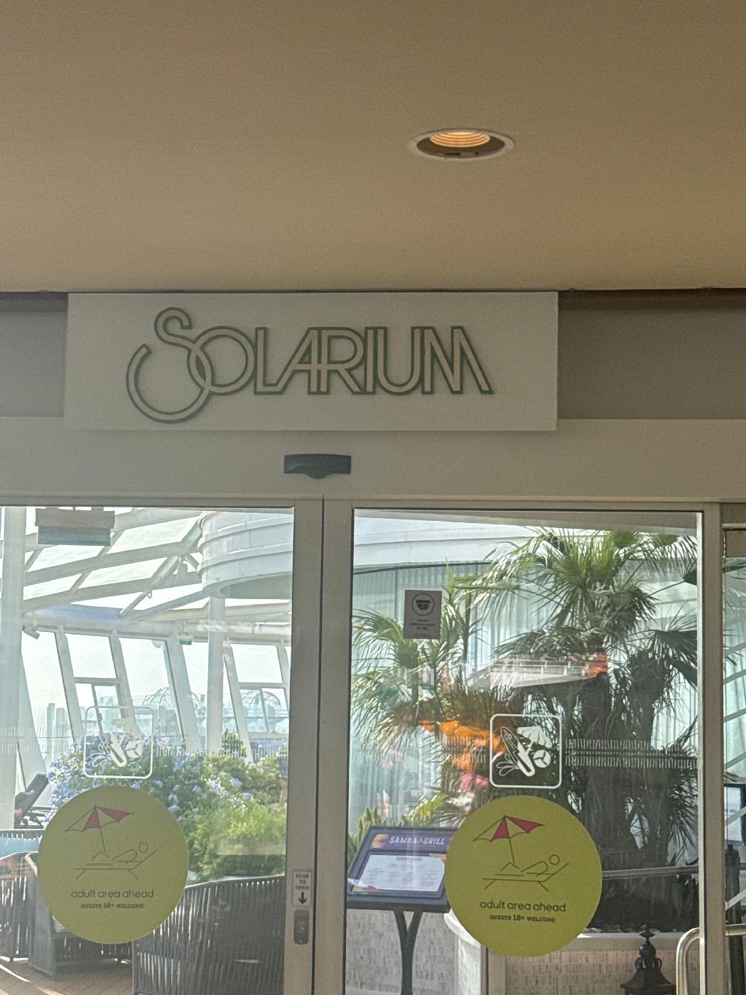Solarium - Allure of the Seas