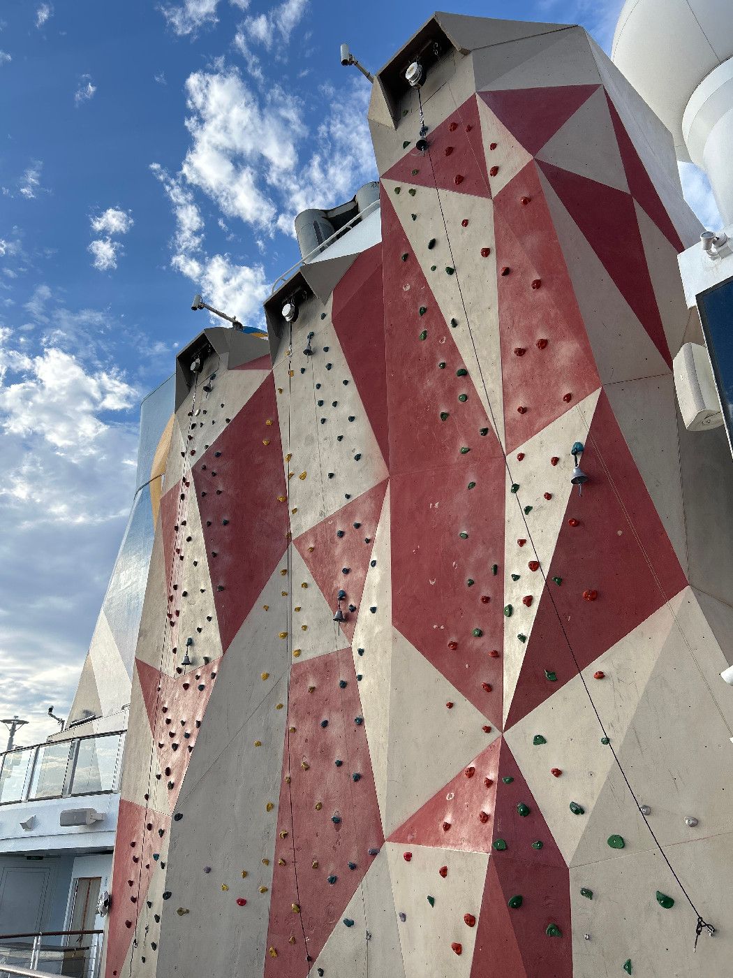 Rock Climbing Wall - Quantum of the Seas