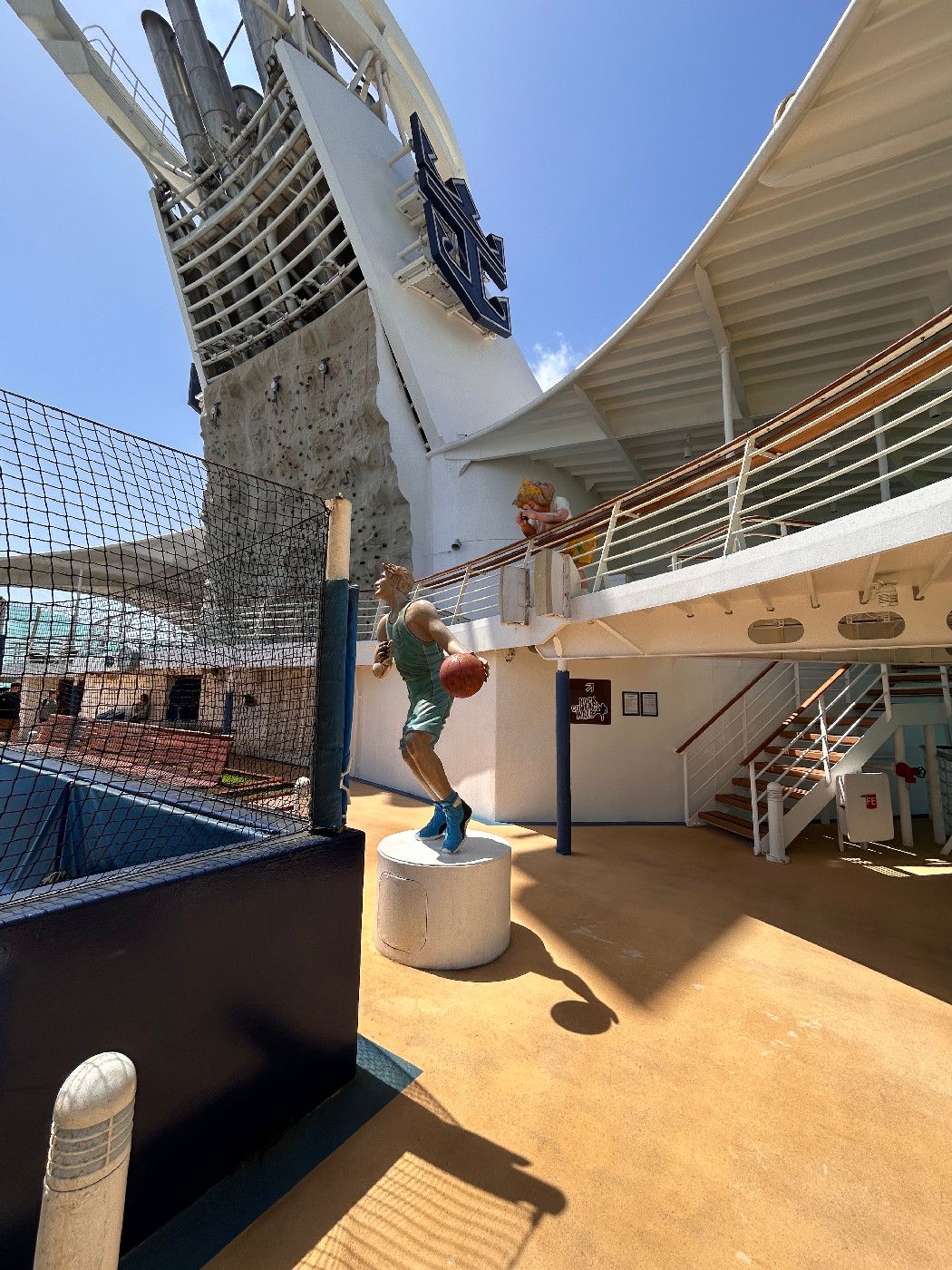 Rock Climbing Wall - Mariner of the Seas