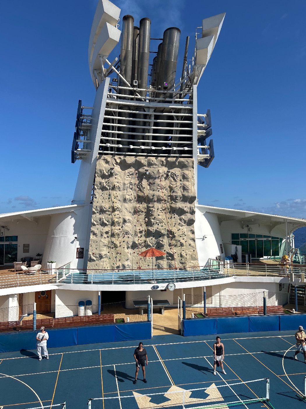 Rock Climbing Wall - Mariner of the Seas