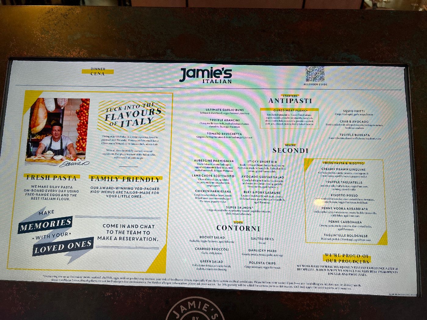 Jamie's Italian - Quantum of the Seas
