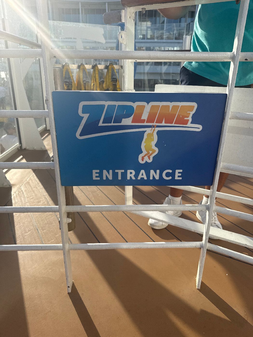 Zip Line - Allure of the Seas