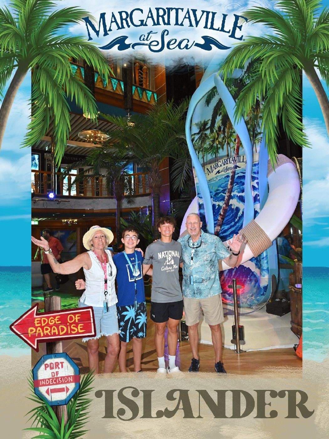Lovely Cruise Photo Studio - Margaritaville Islander