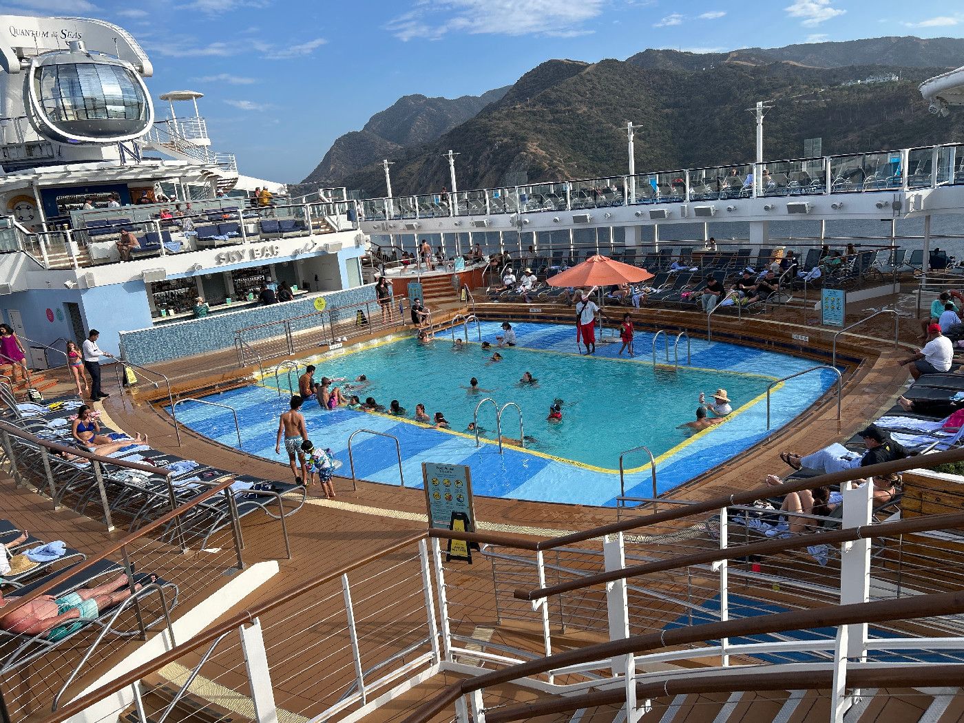 Outdoor Pool - Quantum of the Seas